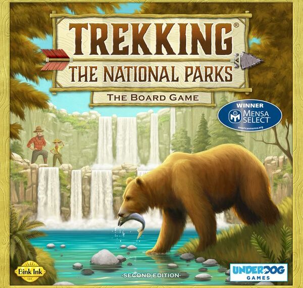 Trekking the National Parks: Second Edition (2018) Board Game