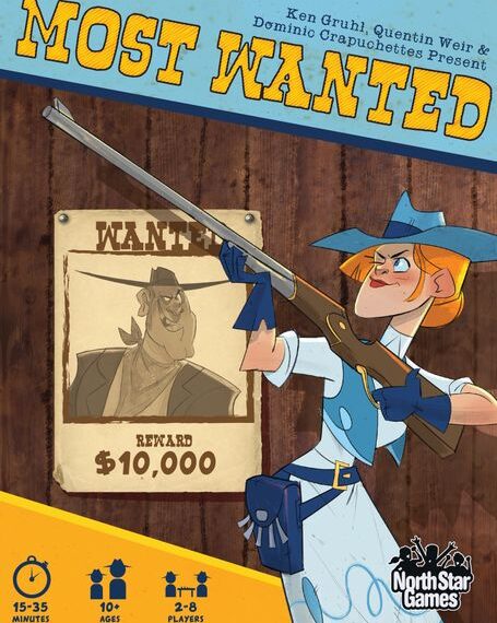 Most Wanted (2018) Board Game