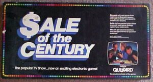 Sale of the Century Quizzard (1986) Board Game