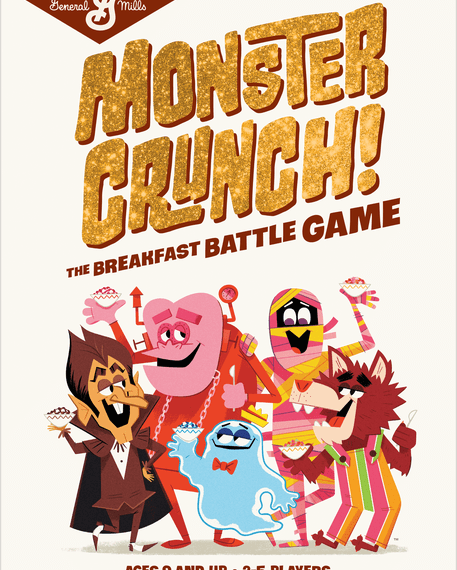 Monster Crunch! The Breakfast Battle Game (2018) Board Game