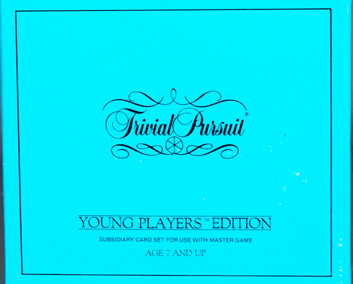 Trivial Pursuit: Young Players Edition Master Game (1984) Board Game