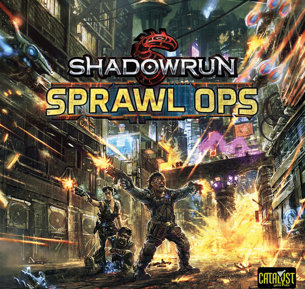 Shadowrun: Sprawl Ops (2019) Board Game