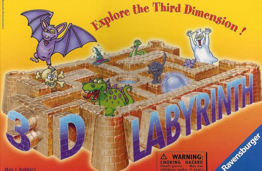 3D Labyrinth (2002) Board Game