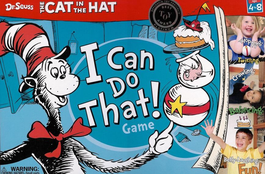 Cat in The Hat: I Can do that! (2007) Board Game