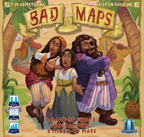Bad Maps (2019) Board Game