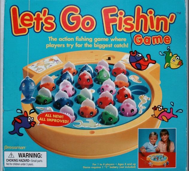 Let’s Go Fishin’ (1979) Board Game
