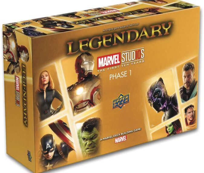 Legendary: A Marvel Deck Building Game – Marvel Studios, Phase 1 (2018) Board Game