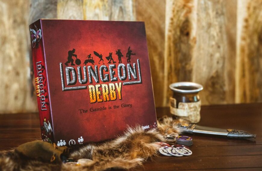 Dungeon Derby (2018) Board Game