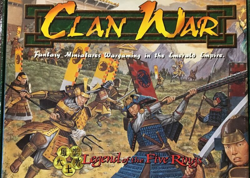 Clan War (1998) Board Game