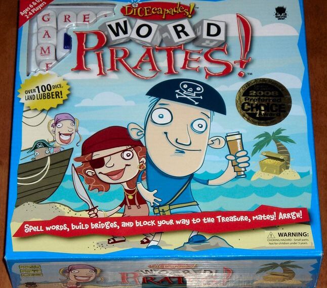 Word Pirates! (2008) Board Game