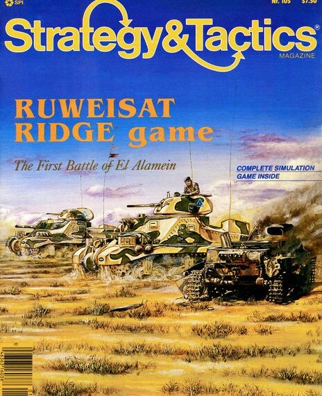 Ruweisat Ridge: The First Battle of El Alamein (1985) Board Game