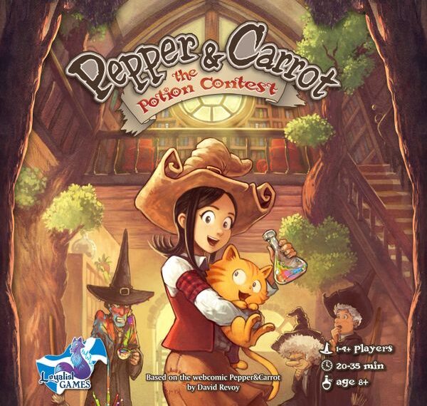 Pepper & Carrot: The Potion Contest (2018) Board Game