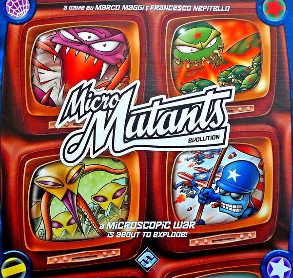 Micro Mutants: Evolution (2007) Board Game