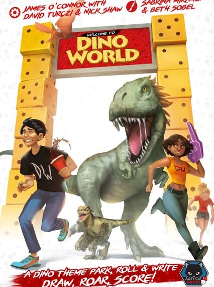 Welcome to Dino World (2017) Board Game
