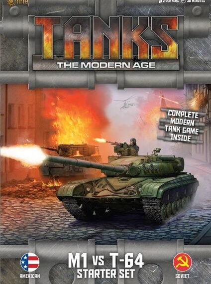 TANKS: The Modern Age – M1 vs T-64 Starter Set (2018) Board Game