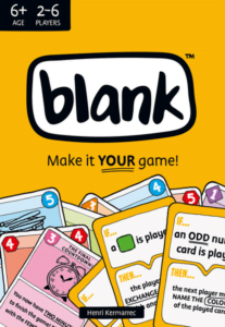Blank (2017) Board Game