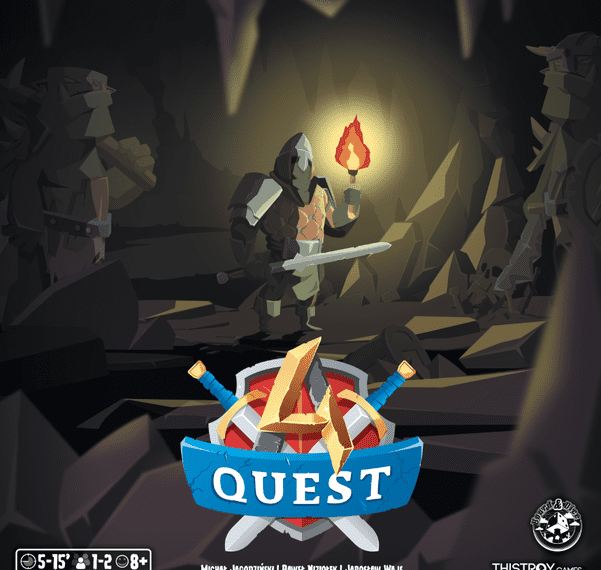 A4 Quest (2017) Board Game