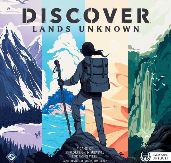 Discover: Lands Unknown (2018) Board Game