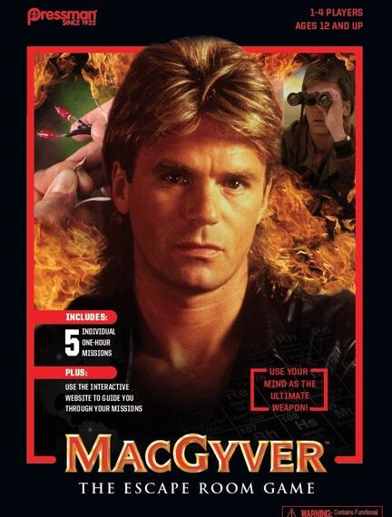 MacGyver: The Escape Room Game (2018) Board Game
