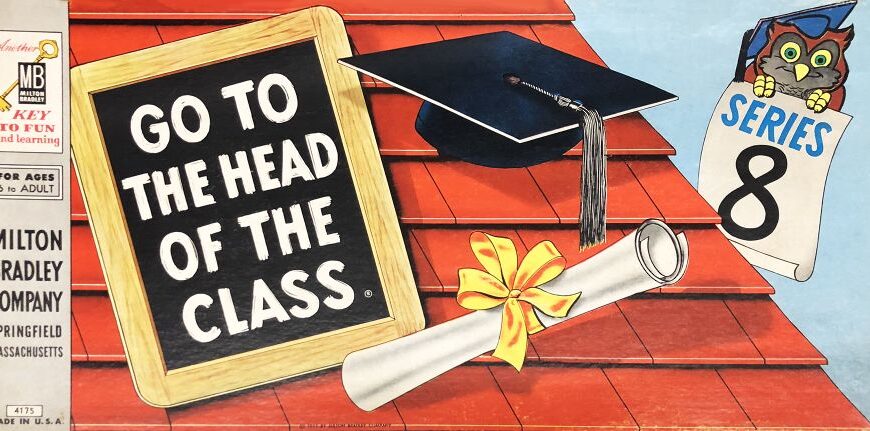 Go to the Head of the Class (1936) Board Game