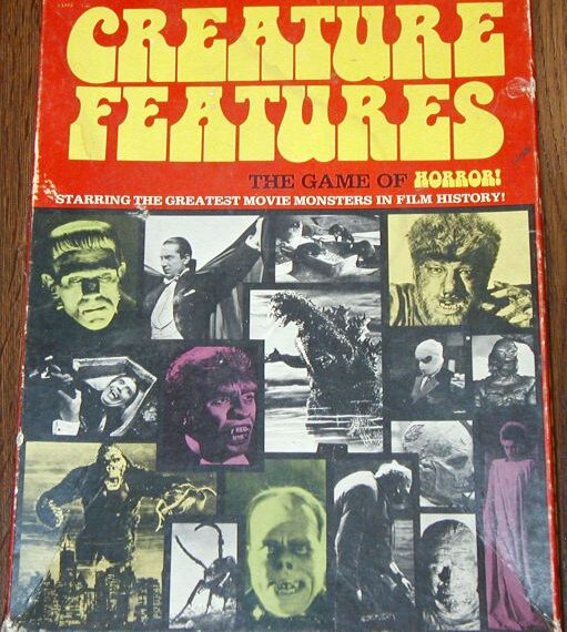 Creature Features (1975) Board Game