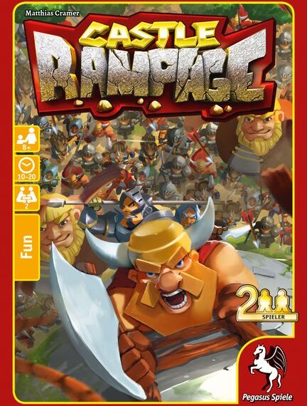 Castle Rampage (2018) Board Game