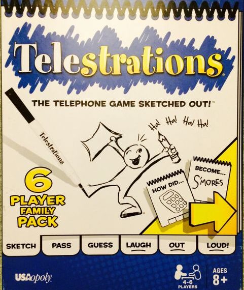 Telestrations: 6 Player Family Pack (2014) Board Game