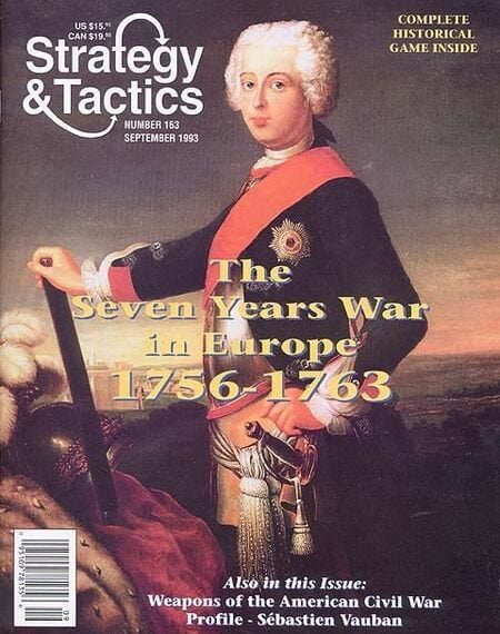 The Seven Years War (1993) Board Game