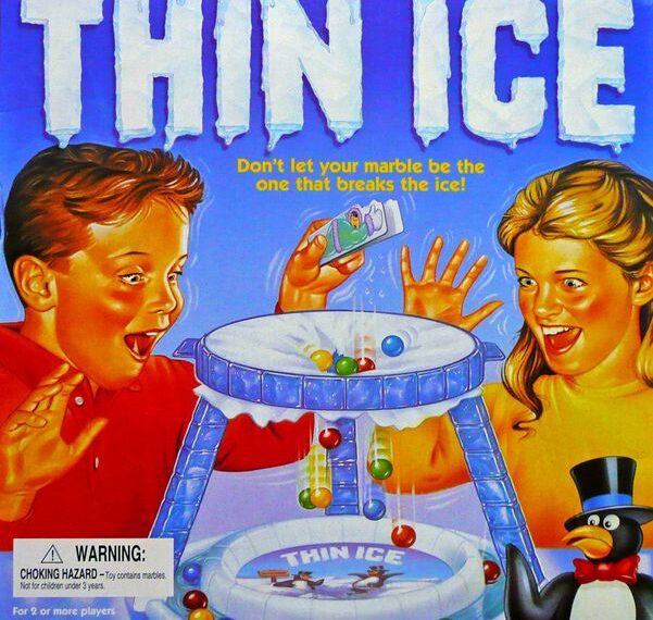 Thin Ice (1992) Board Game