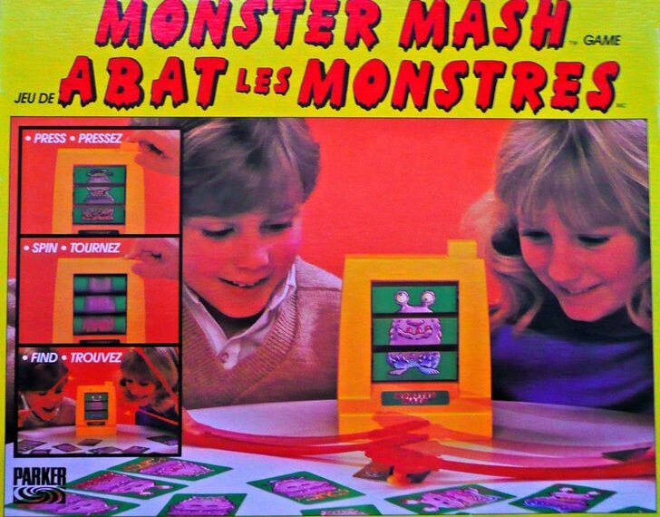 Monster Mash (1987) Board Game
