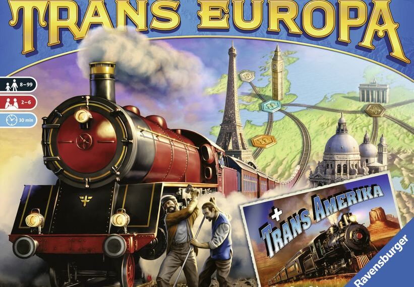 Trans Europa & Trans Amerika (2018) Board Game