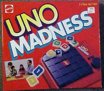 UNO Madness (1995) Board Game
