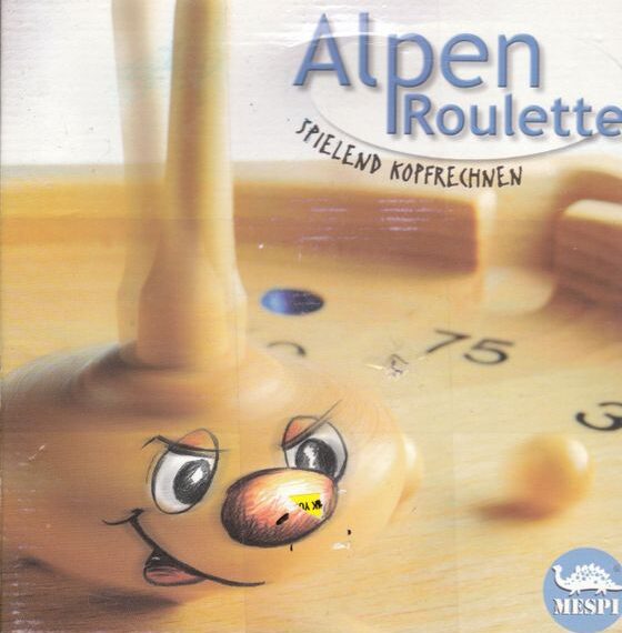 Alpen Roulette (1965) Board Game