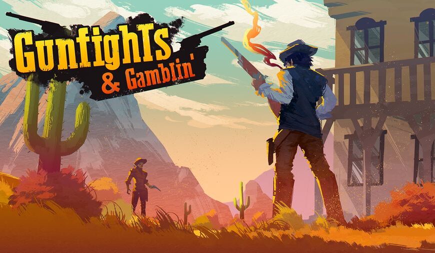 Gunfights & Gamblin’ (2018) Board Game