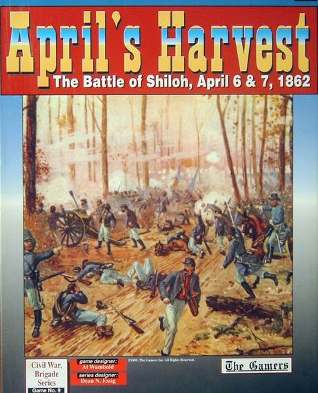 April’s Harvest: The Battle of Shiloh, April 6 & 7, 1862 (1995) Board Game