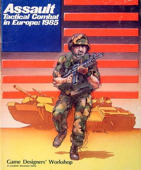 Assault: Tactical Combat in Europe – 1985 (1983) Board Game