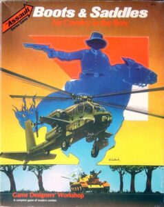 Boots & Saddles, An Assault Series Module (1984) Board Game