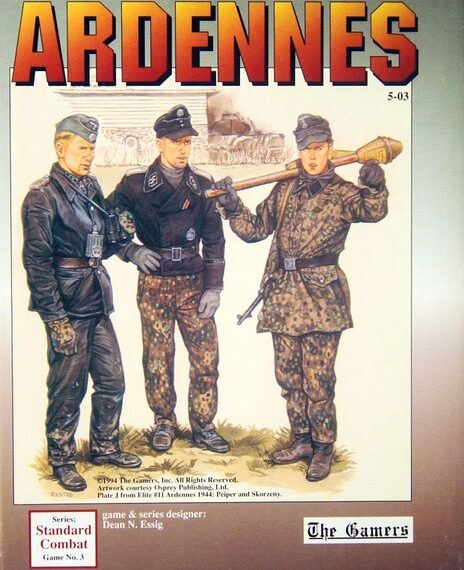 Ardennes (1994) Board Game