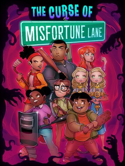 The Curse of Misfortune Lane (2018) Board Game