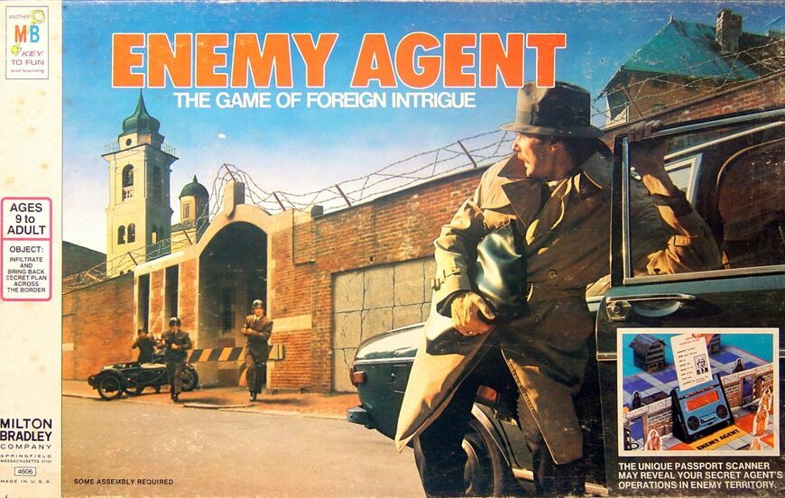 Enemy Agent (1975) Board Game