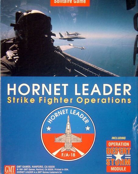 Hornet Leader (1991) Board Game