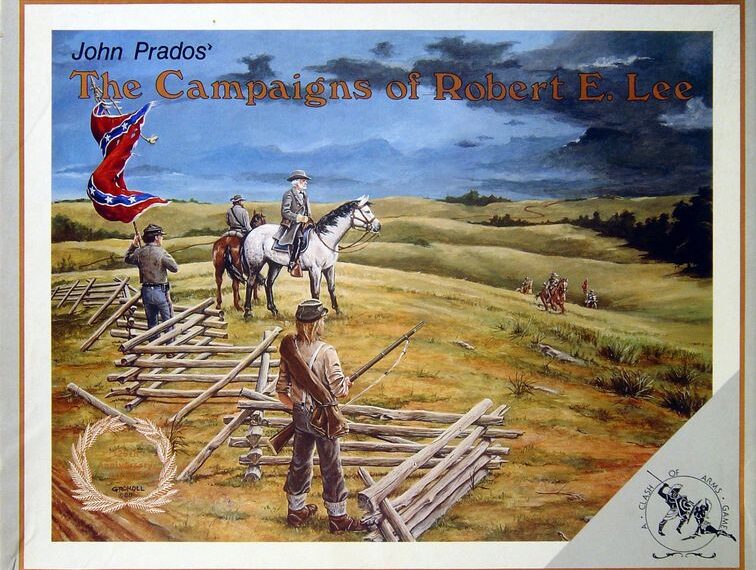 The Campaigns of Robert E. Lee (1988) Board Game