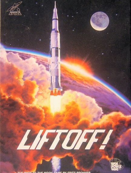 Liftoff! (1989) Board Game