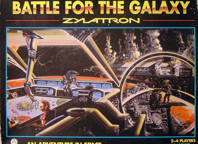 Battle for the Galaxy: Zylatron (1986) Board Game