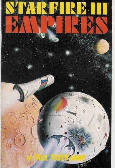 Starfire III: Empires (1982) Board Game