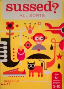 Sussed?: All Sorts (2011) Board Game