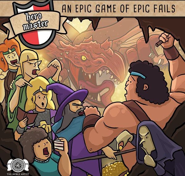 Hero Master: An Epic Game of Epic Fails (2020) Board Game