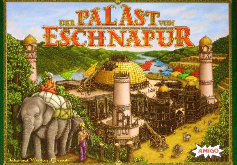 Der Palast von Eschnapur (2009) Board Game