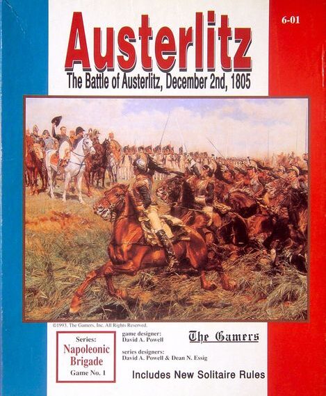 Austerlitz (1993) Board Game