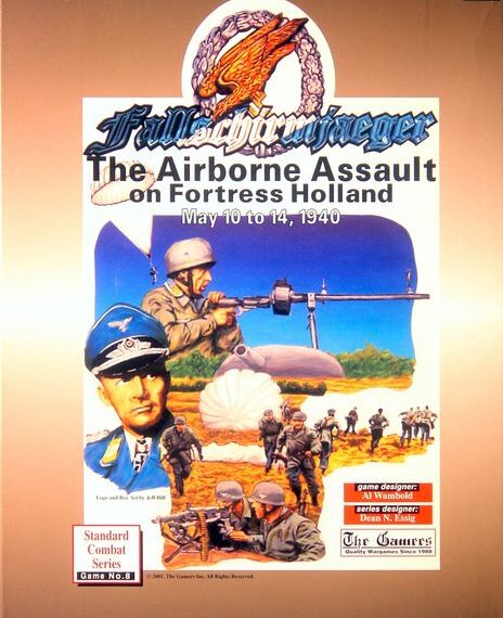 Fallschirmjaeger: The Airborne Assault on Fortress Holland (2001) Board Game